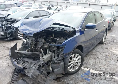 2017 Nissan Sentra S z USA, uszkodzony, nr VIN 3N1AB7AP7HY376184